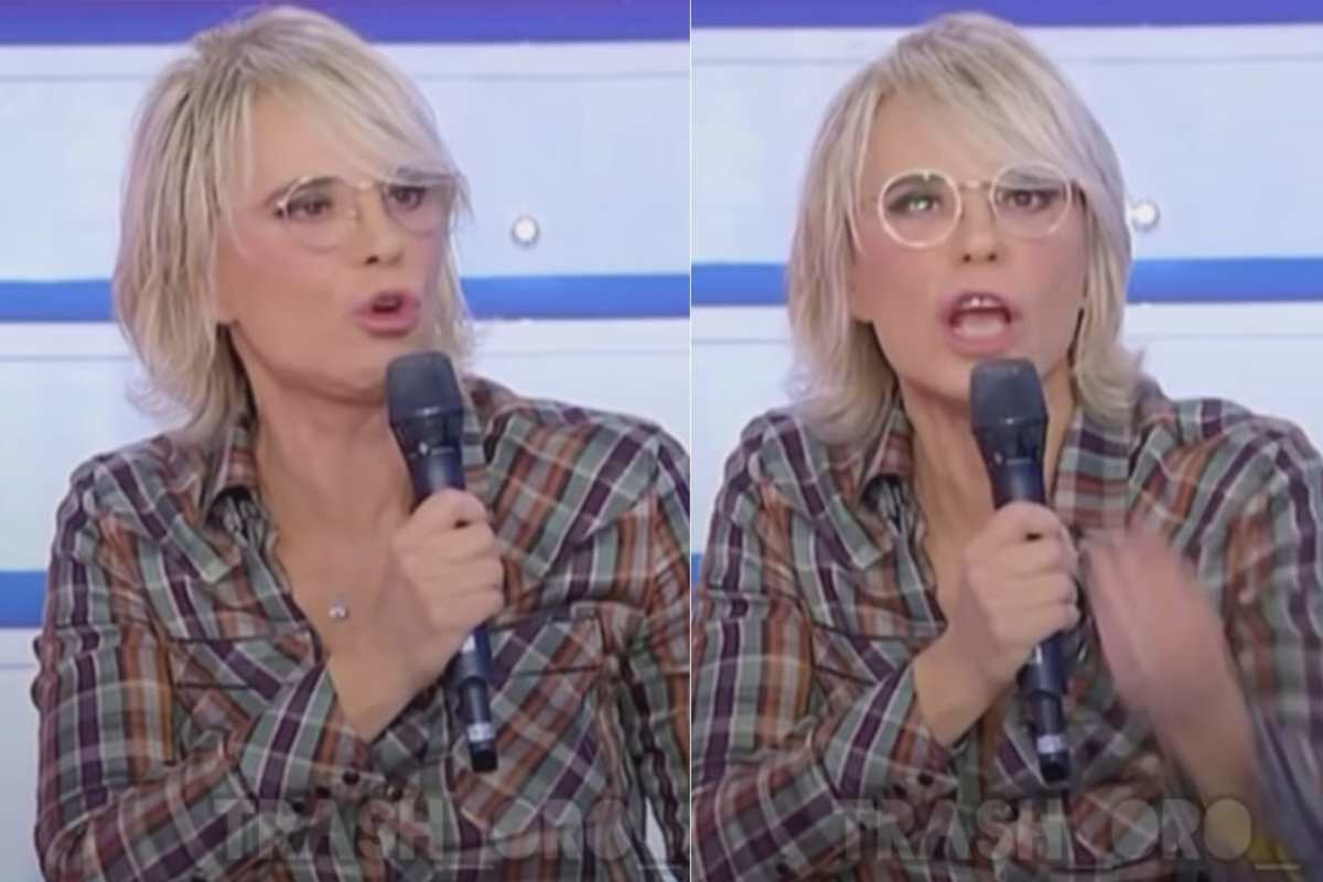 maria de filippi furiosa