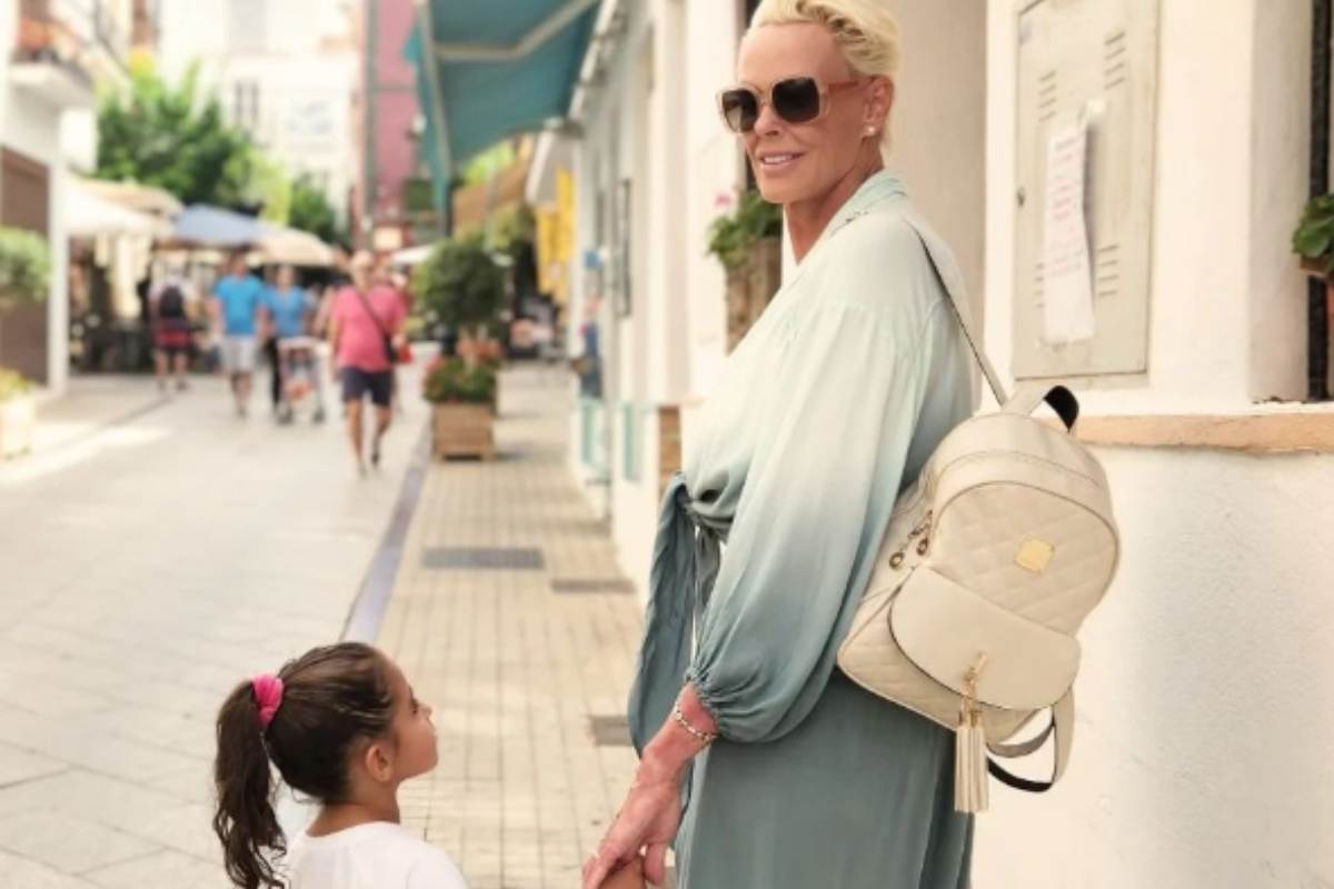 Brigitte Nielsen mamma 55 anni tempo gravidanza