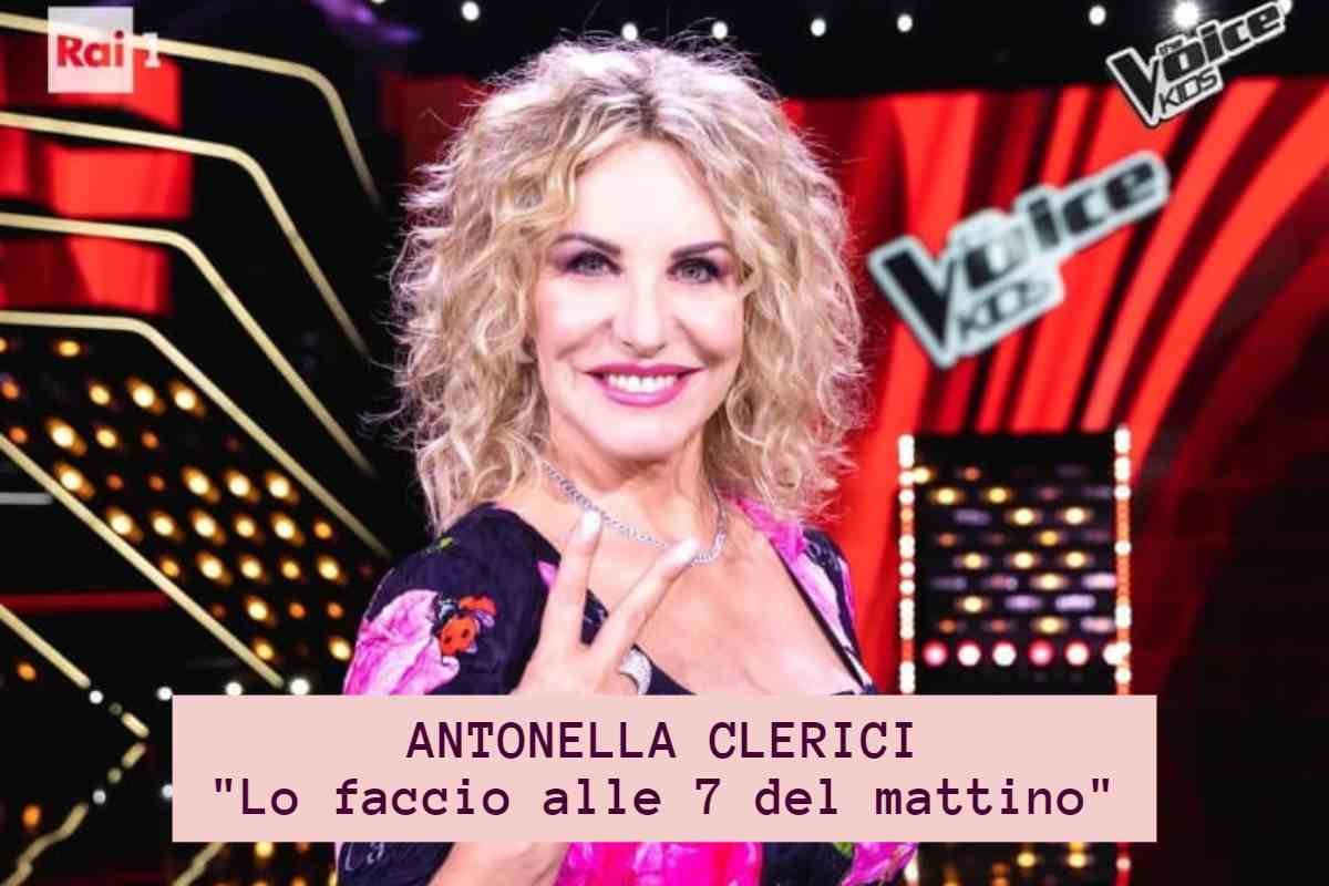 Antonella Clerici è sempre mezzogiorno