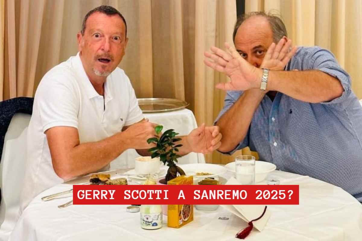 Gerry Scotti sanremo conduttore