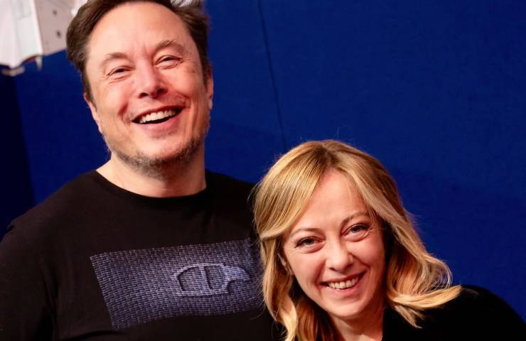Elon Musk e Giorgia Meloni
