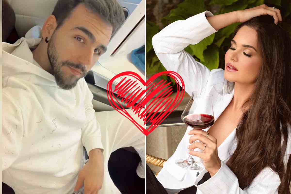 Ignazio Boschetto e Michelle Bertolini fidanzati felici a Natale