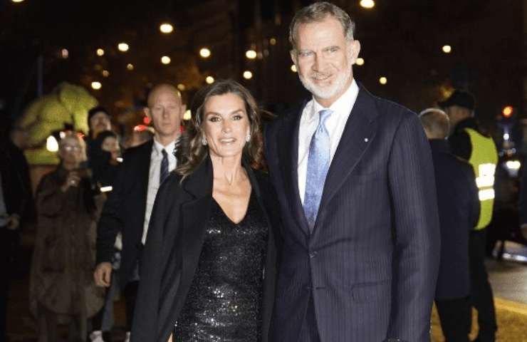 Letizia di Spagna e il marito