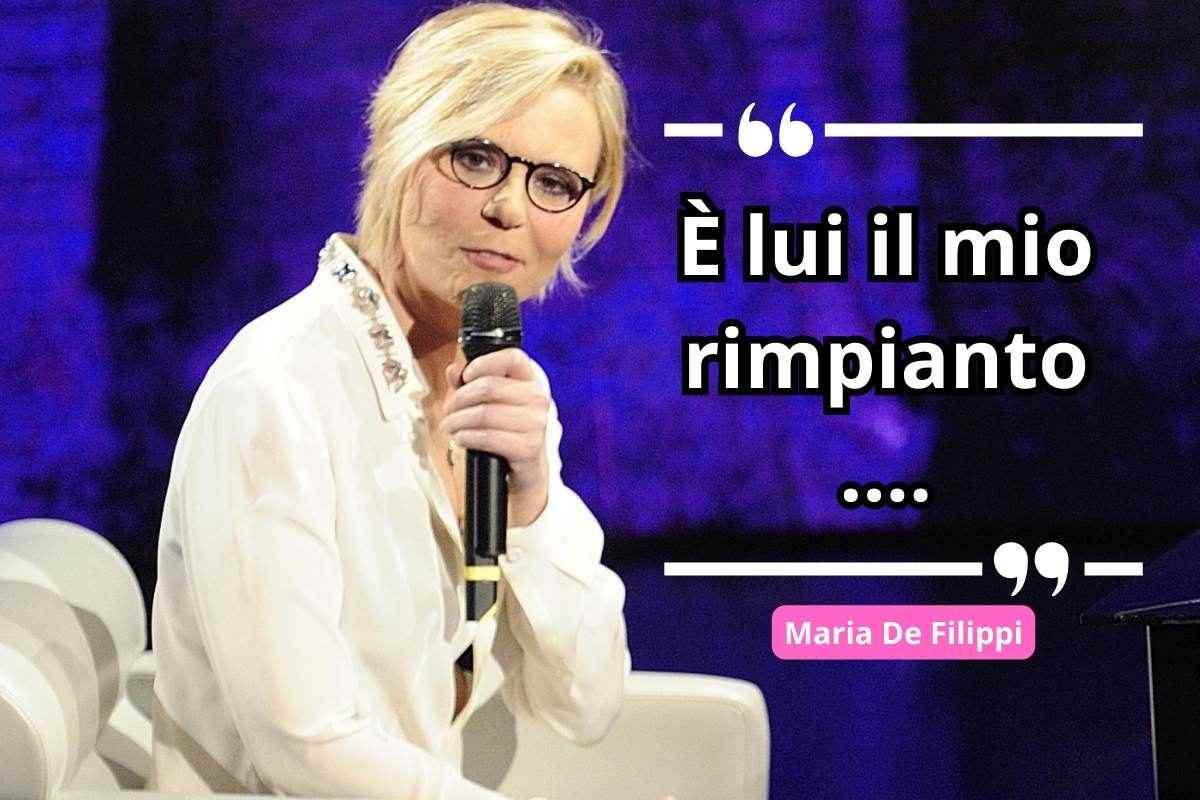 Maria De Filippi ammissione rimpianto