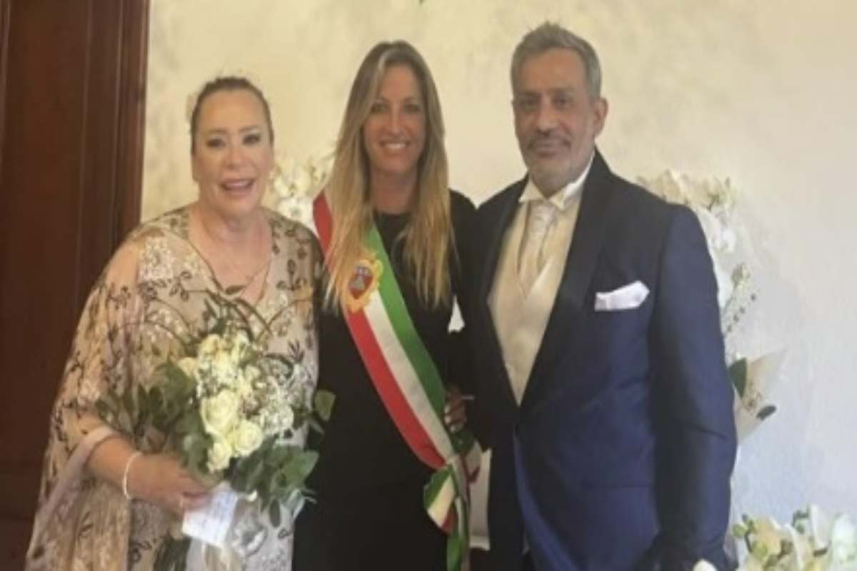 Barbara De Rossi sposa Simone Fratini