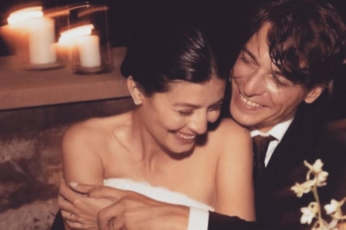 Alessandra Mastronardi e Gianpaolo Sannino figli