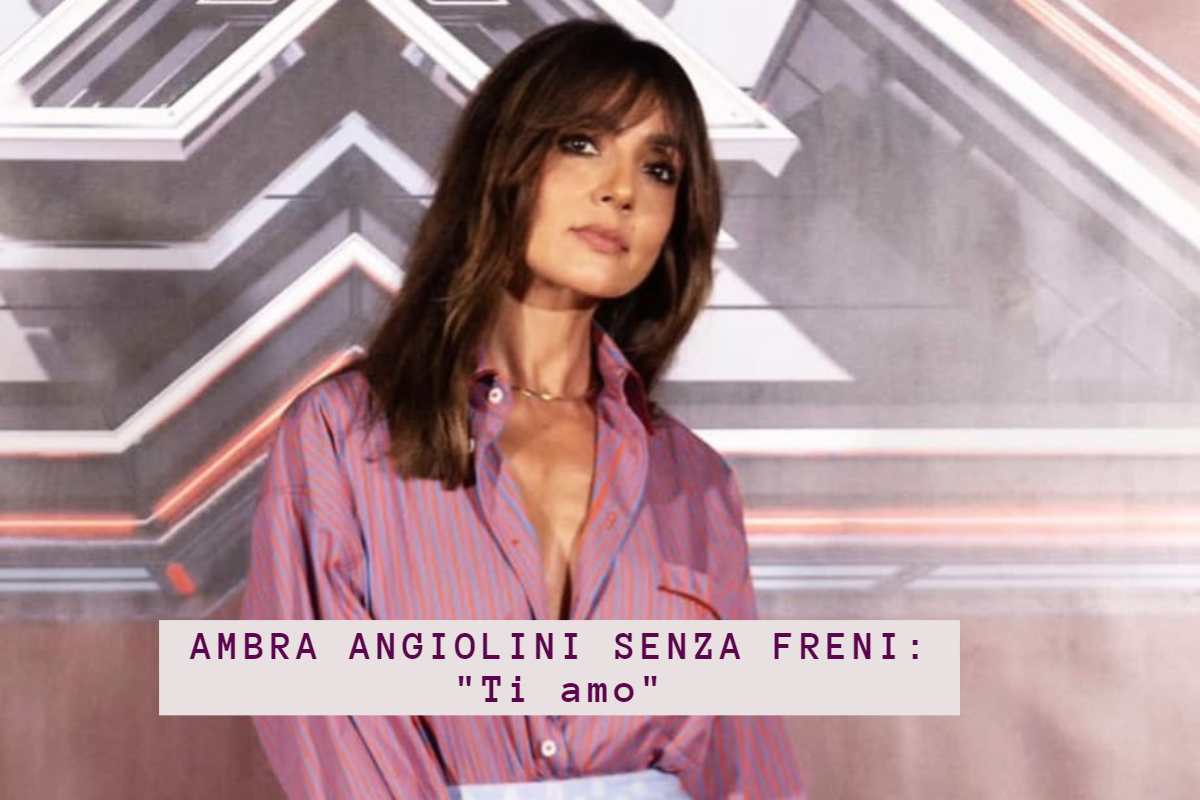 Ambra Angiolini x factor