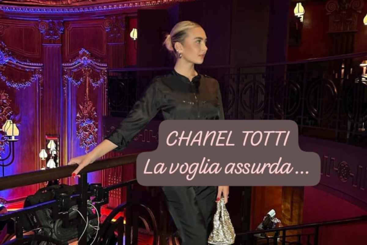 chanel totti fidanzato