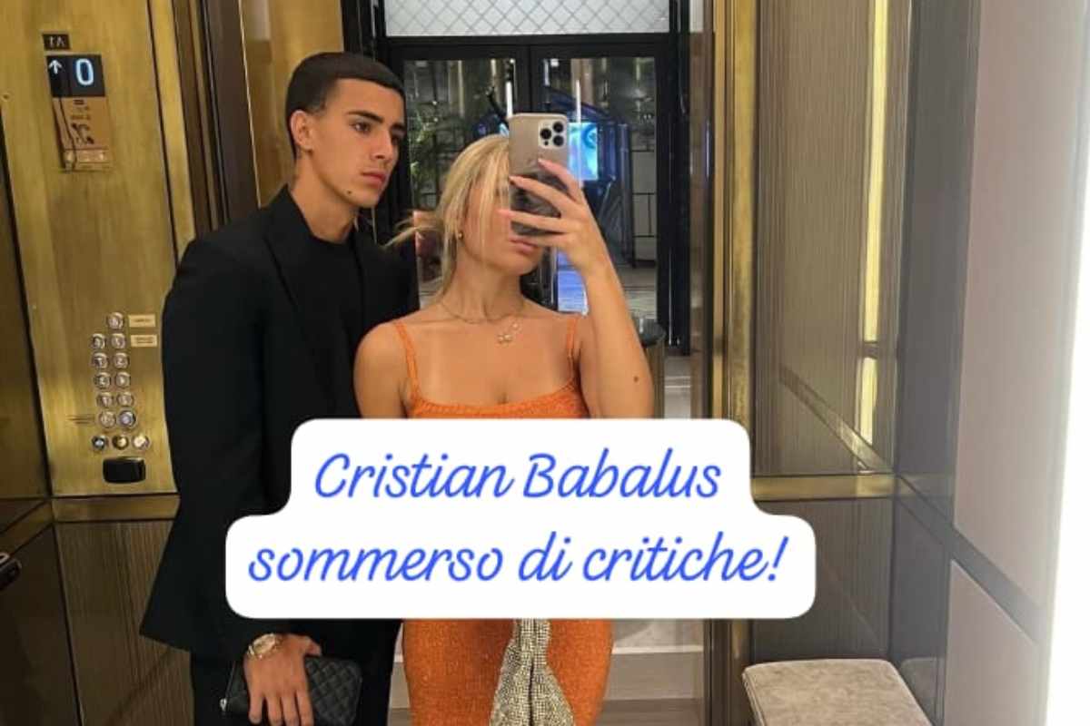 Cristian Babalus e Chanel Totti sui social