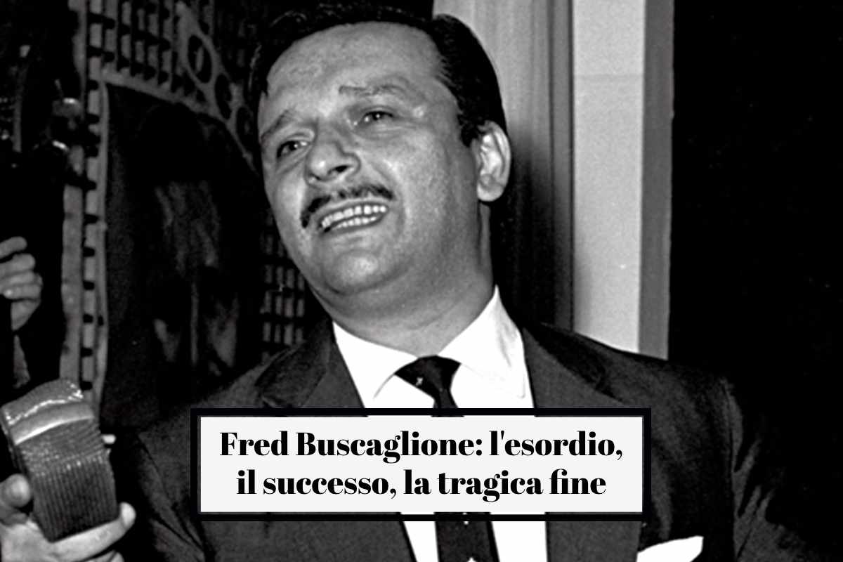 Il cantante Fred Buscaglione