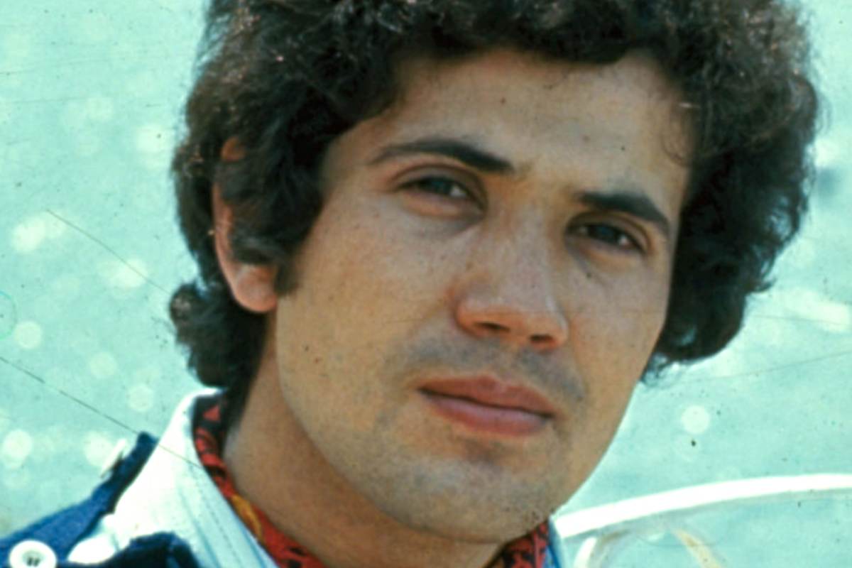 Il cantante Lucio Battisti nei primi anni 70