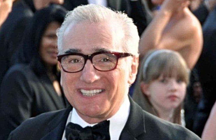 Il regista Martin Scorsese sorridente a un festival