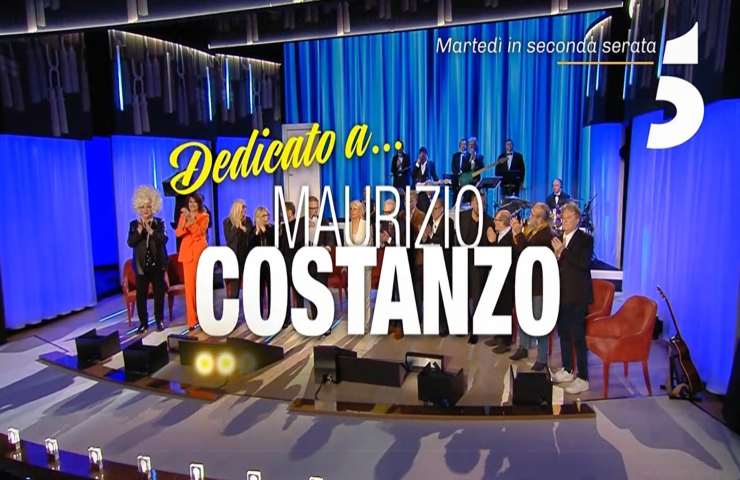 Omaggio Maurizio Costanzo canale 5 