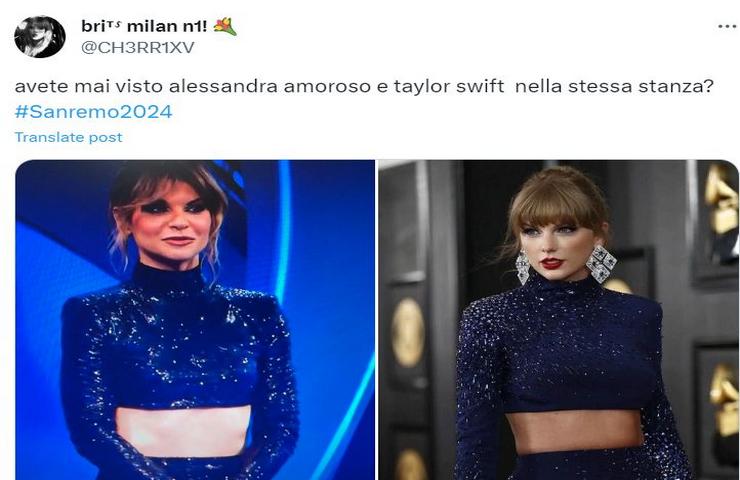 Alessandra Amoroso Taylor Swift