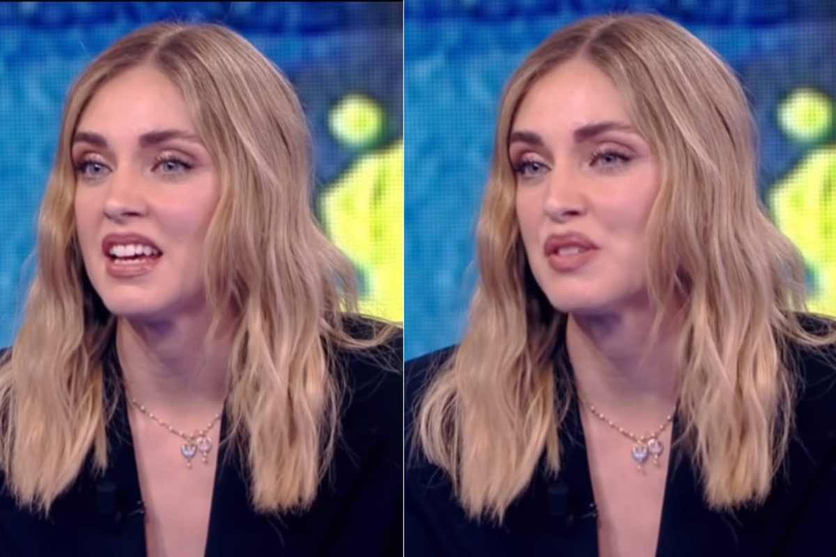 Chiara Ferragni che tempo che fa