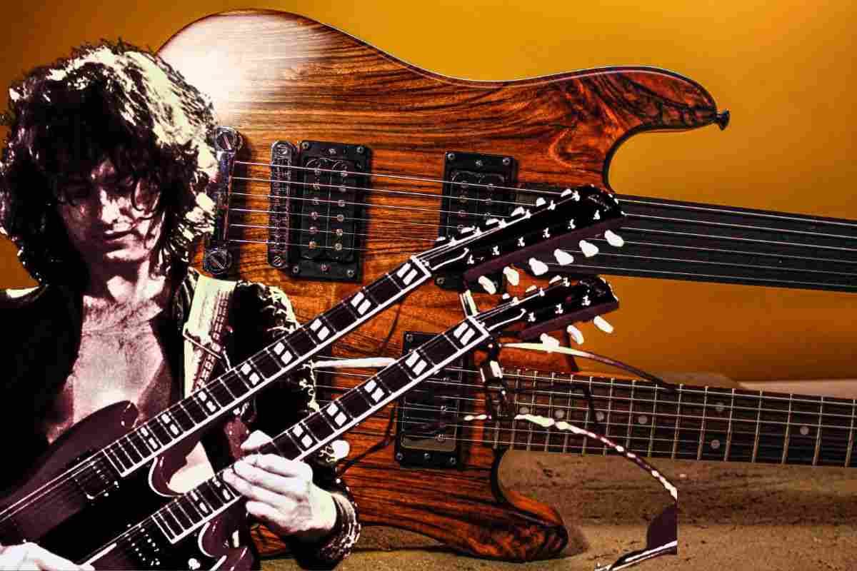 Il chitarrista Jimmy Page
