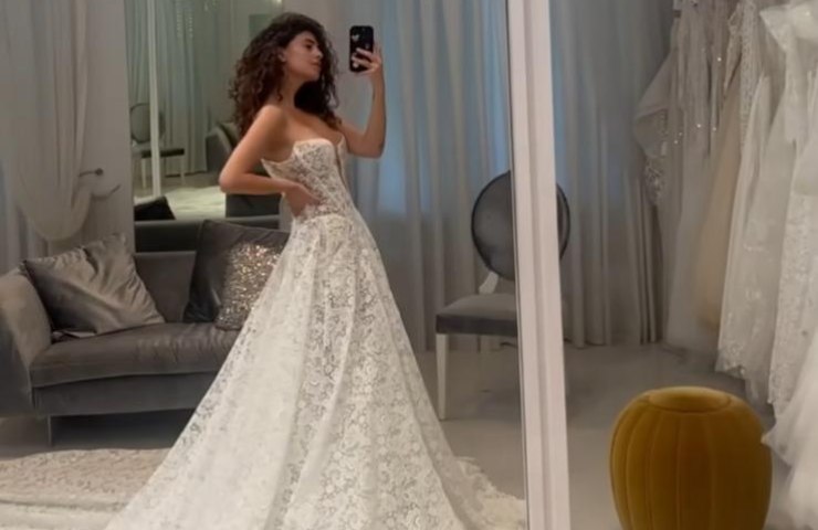 Sara Affi Fella abito da sposa