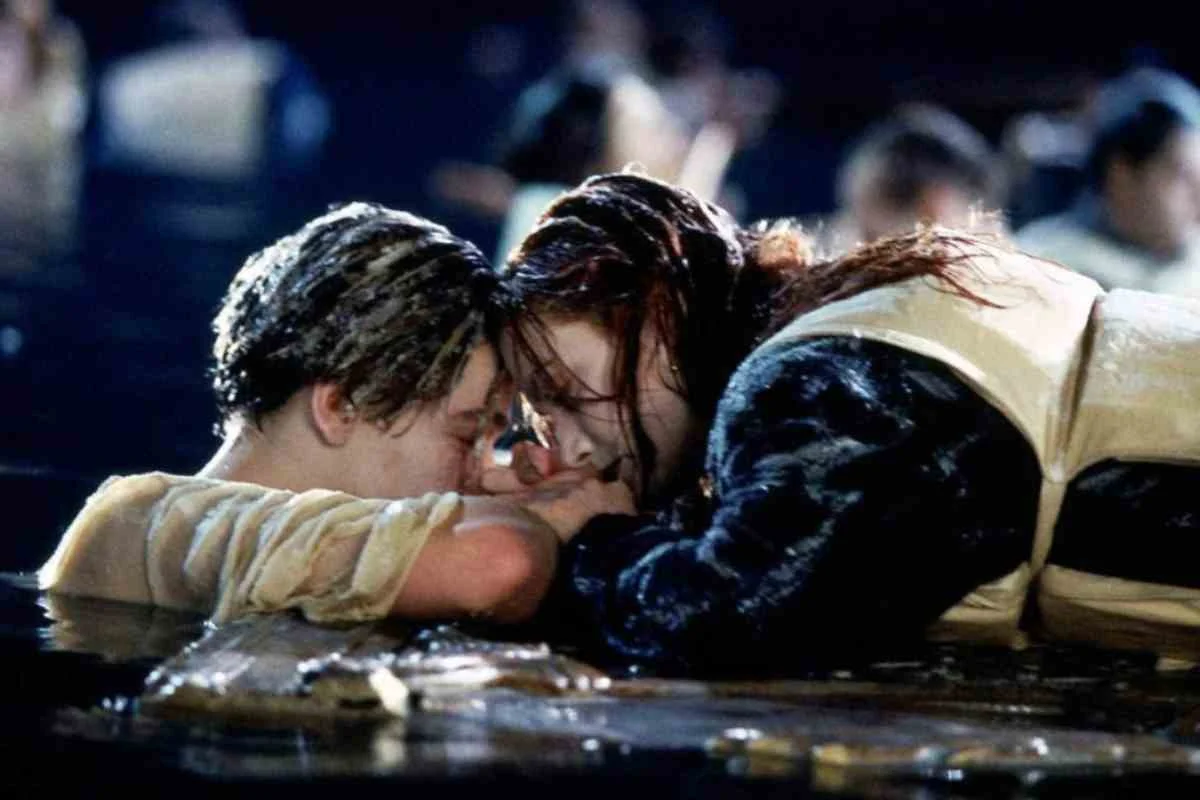 Titanic bacio
