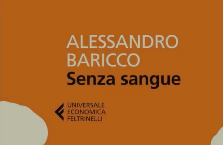 La copertina Feltrinelli di Senza Sangue di Alessandro Baricco 